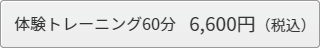 体験トレーニング3000円（税別）