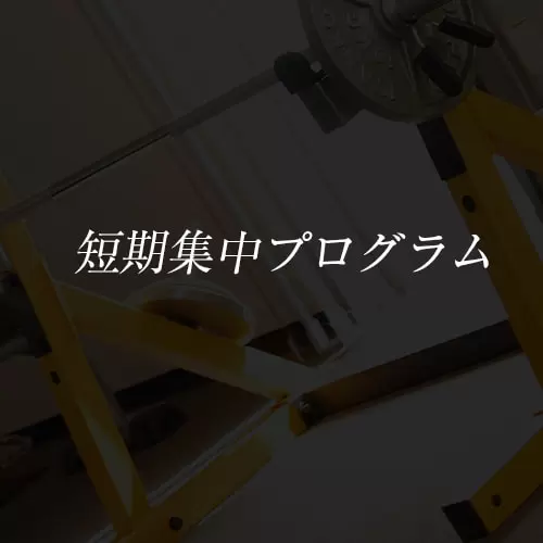 短期集中プログラム